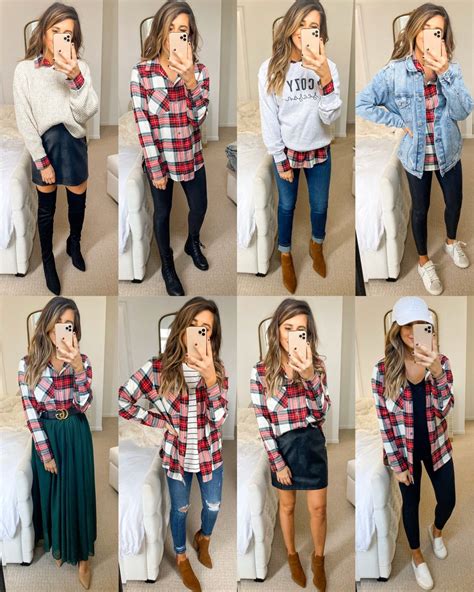 flannel dress up ideas.